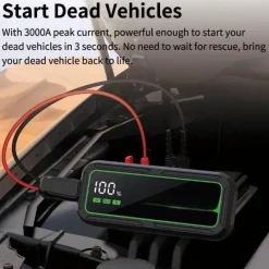 The Outdoor Vault Autozubehör|Automobilindustrie-Tragbares Auto-Starthilfegerät – Hocheffizienter Sofort-Booster
