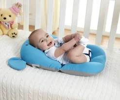 Kinder Aqua Essence Kinderzimmermöbel|Badezimmer-Tragbares Baby-Duschekissen für Neugeborene – Komfortsitz für Kleinkinder