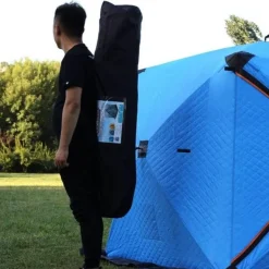 Roam Ready Camping-Werkzeuge|Heimwerkzeuge-Tragbares Eisfischerzelt – Wintercamping-Unterstand