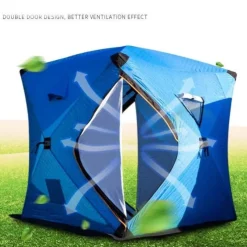 Roam Ready Camping-Werkzeuge|Heimwerkzeuge-Tragbares Eisfischerzelt – Wintercamping-Unterstand