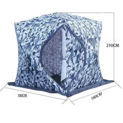 Roam Ready Camping-Werkzeuge|Heimwerkzeuge-Tragbares Eisfischerzelt – Wintercamping-Unterstand