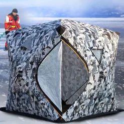 Roam Ready Camping-Werkzeuge|Heimwerkzeuge-Tragbares Eisfischerzelt – Wintercamping-Unterstand