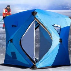 Roam Ready Camping-Werkzeuge|Heimwerkzeuge-Tragbares Eisfischerzelt – Wintercamping-Unterstand