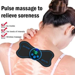 The Relaxation Nook Massageprodukte|Gesundheits-Gadgets-Tragbares elektrisches Mini-Nacken- und Körpermassagegerät – Gerät zur Schmerzlinderung