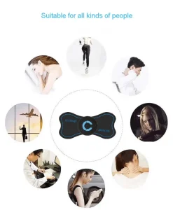 The Relaxation Nook Massageprodukte|Gesundheits-Gadgets-Tragbares elektrisches Mini-Nacken- und Körpermassagegerät – Gerät zur Schmerzlinderung