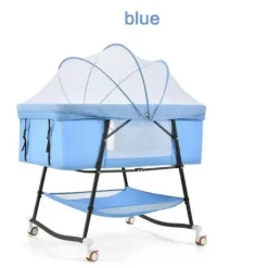 Kinder The Decor Haven Kinderwagen & Zubehör-Tragbares, faltbares Babybett mit Moskitonetz – Reisebett für Kleinkinder