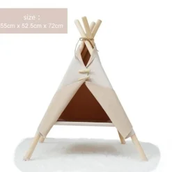 Decor Haustierzubehör|Haustierbetten-Tragbares Haustierbettzelt – gemütlicher Reiseunterschlupf für Katzen und Hunde