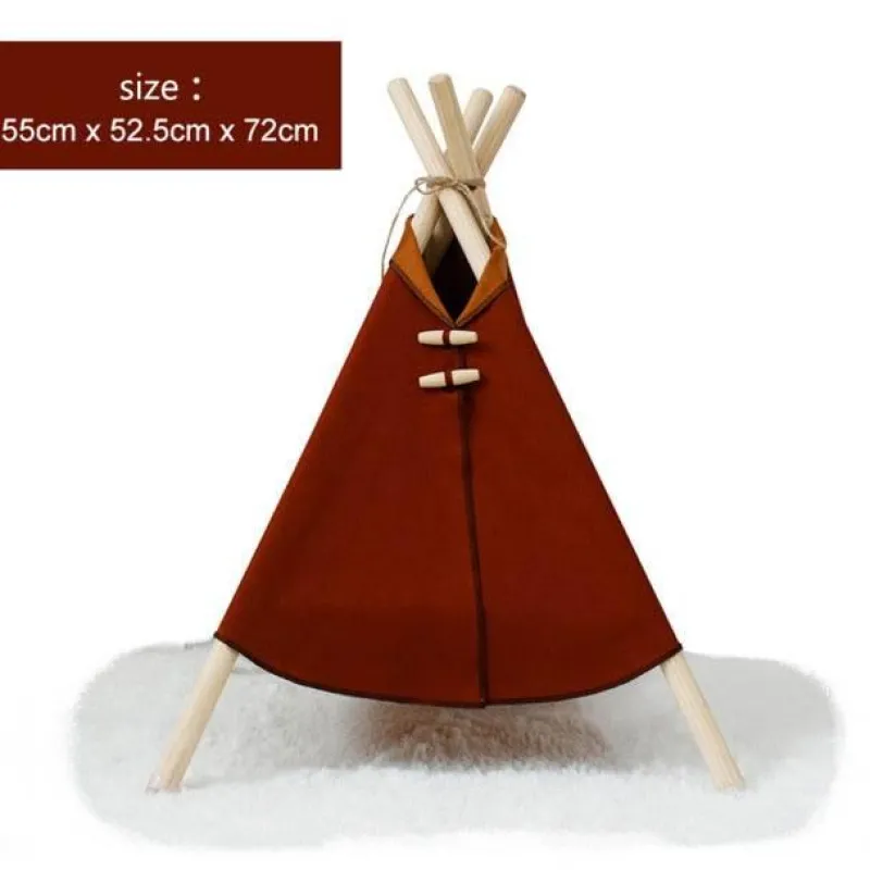 Decor Haustierzubehör|Haustierbetten-Tragbares Haustierbettzelt – gemütlicher Reiseunterschlupf für Katzen und Hunde