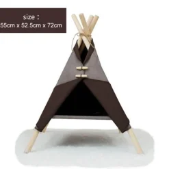 Decor Haustierzubehör|Haustierbetten-Tragbares Haustierbettzelt – gemütlicher Reiseunterschlupf für Katzen und Hunde