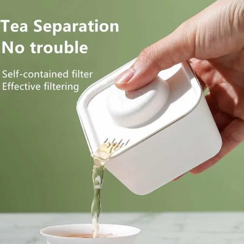 The Cozy Mug Küche & Esszimmer-Tragbares japanisches minimalistisches Teeservice – Reise-Teezubehör