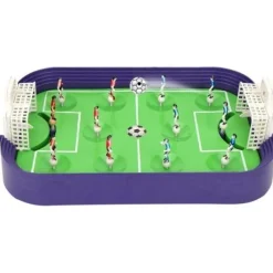 The Decor Haven Babyspielzeug-Tragbares Mini-Tischfußballspiel – Lustige Indoor-Sportaktivität