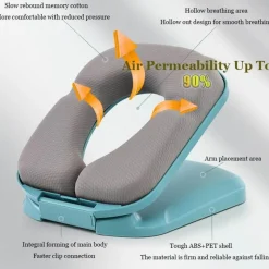 Gear Up u0026 Go Camping-Werkzeuge|Outdoor-Gadgets-Tragbares Nackenkissen für unterwegs – faltbare Stütze für mehr Komfort