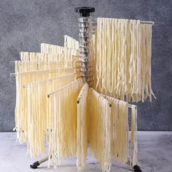Tom Küche & Esszimmer-Tragbares Nudeltrocknergestell – Nudel-Trockengerät zum Aufhängen