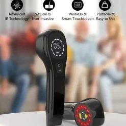 PureGlow Frauenpflege|Körperpflege-Tragbares Rotlichttherapiegerät – Verbesserte Infrarot-LED zur Muskel- und Gelenkentspannung