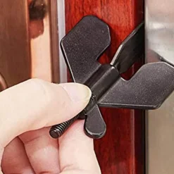 Roam Ready Heimwerkzeuge|Outdoor-Artikel-Tragbares Türstopperschloss – Sicherheitsgerät für unterwegs