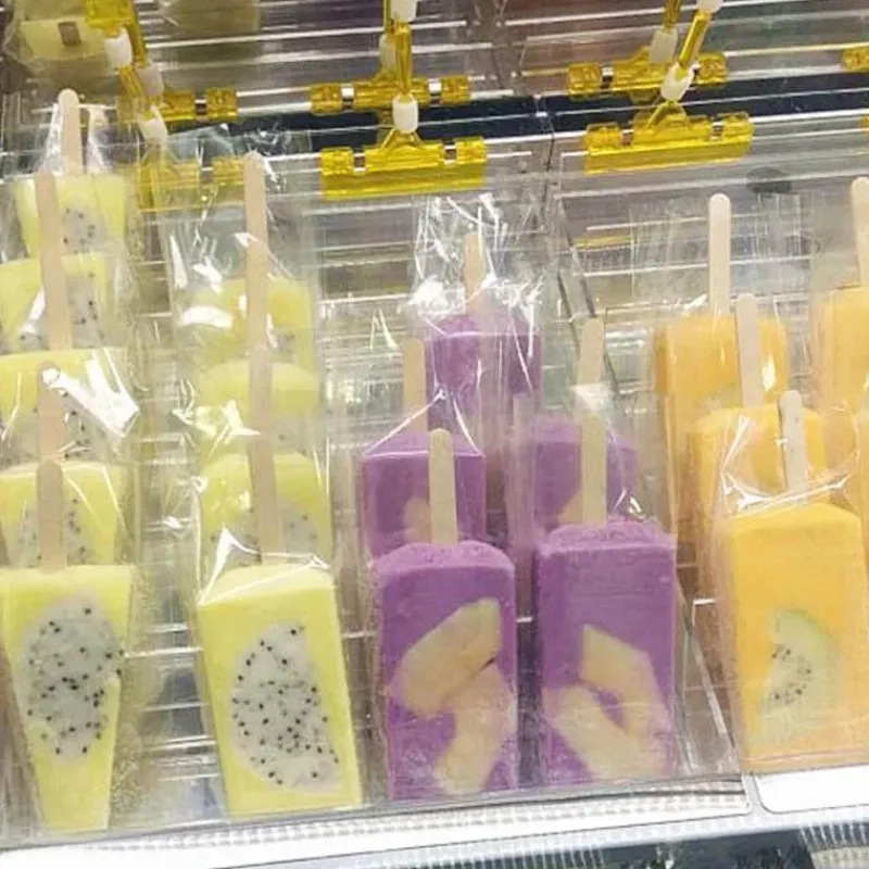 Tom Küche & Esszimmer-Transparente Eisbeutel – Aufbewahrung für Eis am Stiel