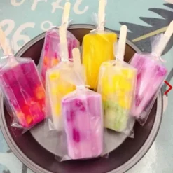 Tom Küche & Esszimmer-Transparente Eisbeutel – Aufbewahrung für Eis am Stiel