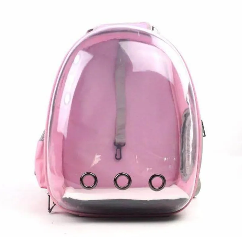 Decor Haustierzubehör|Taschen & Geldbörsen-Transparenter Haustier-Tragerucksack – Atmungsaktive Reisetasche für Katzen und Hunde