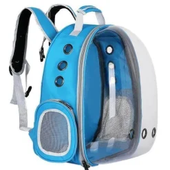 Decor Haustierzubehör|Taschen & Geldbörsen-Transparenter Haustier-Tragerucksack – Atmungsaktive Reisetasche für Katzen und Hunde