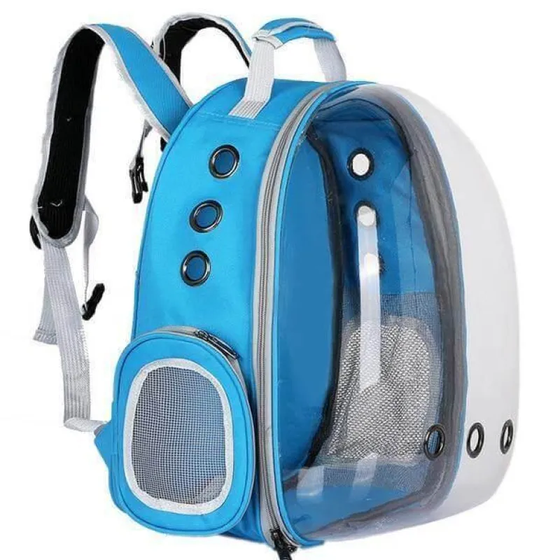 Decor Haustierzubehör|Taschen & Geldbörsen-Transparenter Haustier-Tragerucksack – Atmungsaktive Reisetasche für Katzen und Hunde