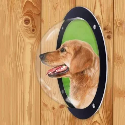 Furendo Haustierzubehör|Reinigungswerkzeuge Für Haustiere-Transparenter Haustierzaun - Robuste Sicherheitsbarriere für den Außenbereich