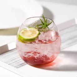 Plates u0026 More Küche & Esszimmer-Transparenter Kaffeebecher aus Glas – 400 ml für die Verwendung in der Hausbar