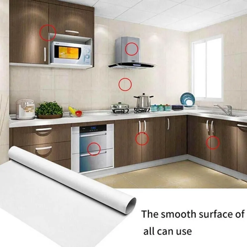 The Decor Haven Küche & Esszimmer|Gadgets Für Zuhause-Transparenter, spritzwassergeschützter Wandaufkleber – wasserfester Schutzkleber