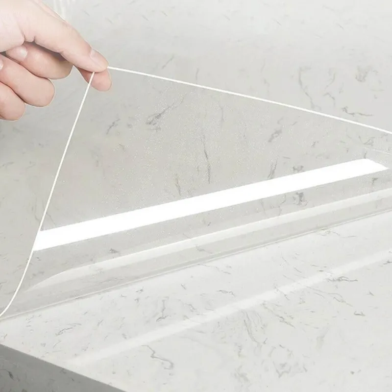 The Decor Haven Küche & Esszimmer|Gadgets Für Zuhause-Transparenter, spritzwassergeschützter Wandaufkleber – wasserfester Schutzkleber