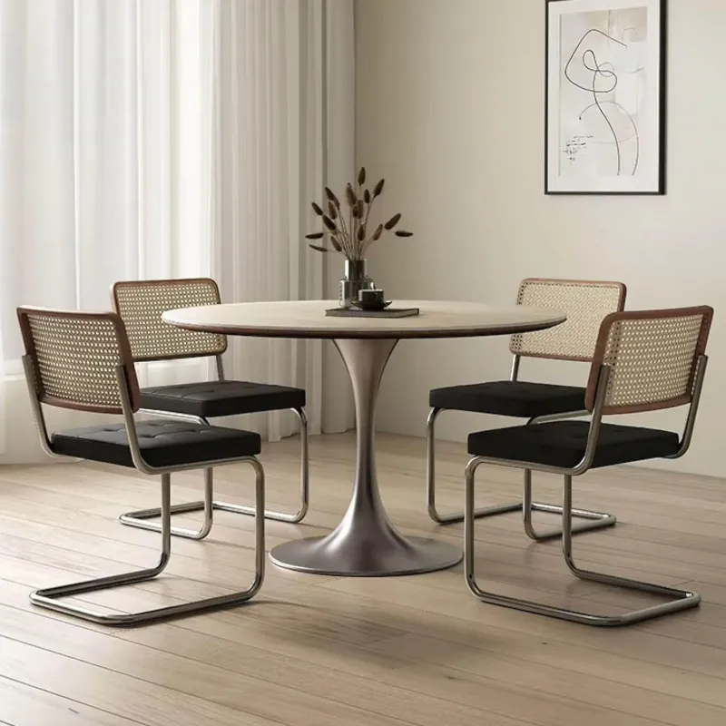 The Lounge Loft Möbel-Travertin Esstisch - Eleganter Natursteintisch