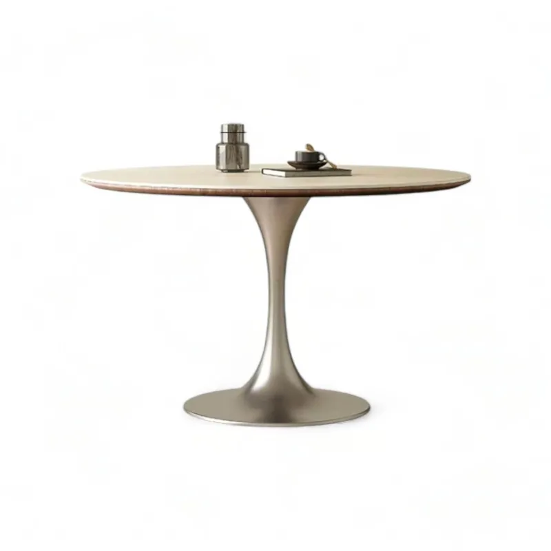 The Lounge Loft Möbel-Travertin Esstisch - Eleganter Natursteintisch