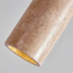 Decor Beleuchtung-Travertin Pendelleuchte - Elegante Galatea Design Leuchte