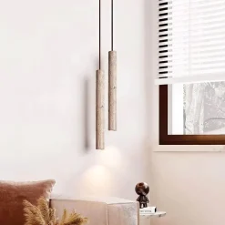 Decor Beleuchtung-Travertin-Pendelleuchte - Willa Deckenleuchte