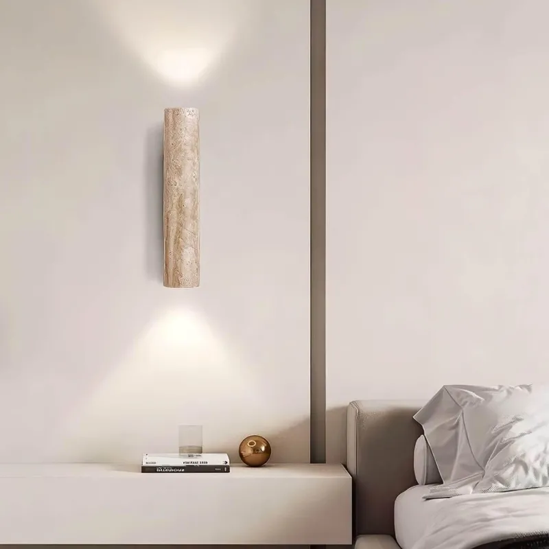 Decor Beleuchtung--Wandleuchte – Elegante Leuchte aus Naturstein