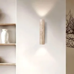 Decor Beleuchtung--Wandleuchte – Elegante Leuchte aus Naturstein