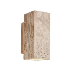 Decor Beleuchtung-Travertin-Wandleuchte – Elegante Innenleuchte