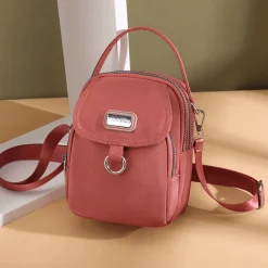 Decor Taschen & Geldbörsen-Trendy Leder Messenger Bag - Schicke Damen Crossbody Handtasche