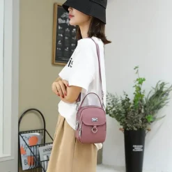 Decor Taschen & Geldbörsen-Trendy Leder Messenger Bag - Schicke Damen Crossbody Handtasche