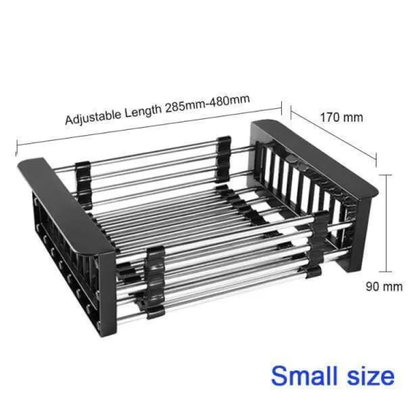 Space Savvy Küche & Esszimmer-Trockengestell aus Edelstahl – Obst- und Gemüsegestell