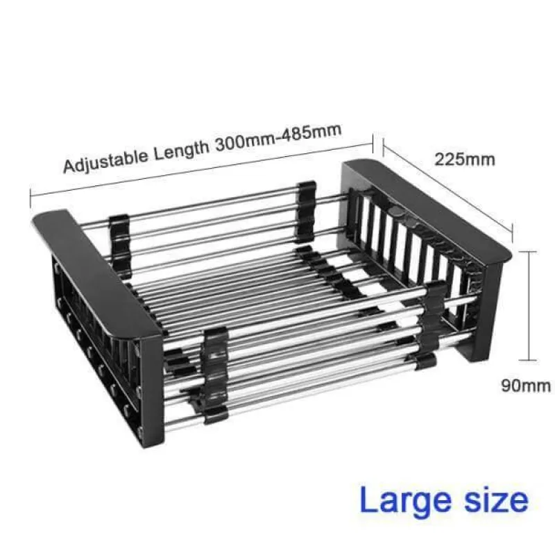 Space Savvy Küche & Esszimmer-Trockengestell aus Edelstahl – Obst- und Gemüsegestell