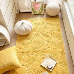 Warm Weaves Boden & Teppiche-Tropischer Bananenblatt-Teppich – Stilvoller dekorativer Akzent für Ihr Zuhause