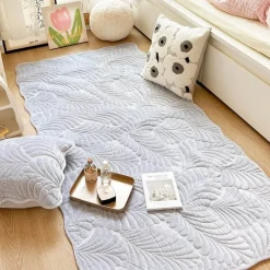 Warm Weaves Boden & Teppiche-Tropischer Bananenblatt-Teppich – Stilvoller dekorativer Akzent für Ihr Zuhause