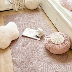 Warm Weaves Boden & Teppiche-Tropischer Bananenblatt-Teppich – Stilvoller dekorativer Akzent für Ihr Zuhause