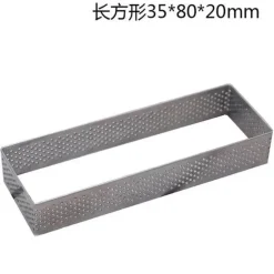 Tom Küche & Esszimmer-Törtchenform-Set aus Edelstahl – Backausstecher mit mehreren Formen