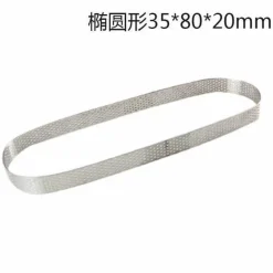 Tom Küche & Esszimmer-Törtchenform-Set aus Edelstahl – Backausstecher mit mehreren Formen