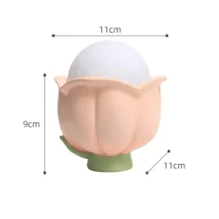 Bright Accents Beleuchtung-Tulip LED Nachtlampe - Dekoratives Tischlicht