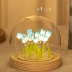 Bright Accents Beleuchtung-Tulpen-Nachtlicht - Dekorative LED-Lampe für Kinder
