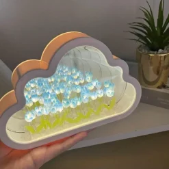 Timeless Touch Beleuchtung-Tulpen-Nachtlicht – Florale Atmosphärenlampe