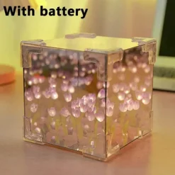 Accent u0026 Adorn Beleuchtung-Tulpenspiegellampe - Elegant beleuchtetes Dekolicht