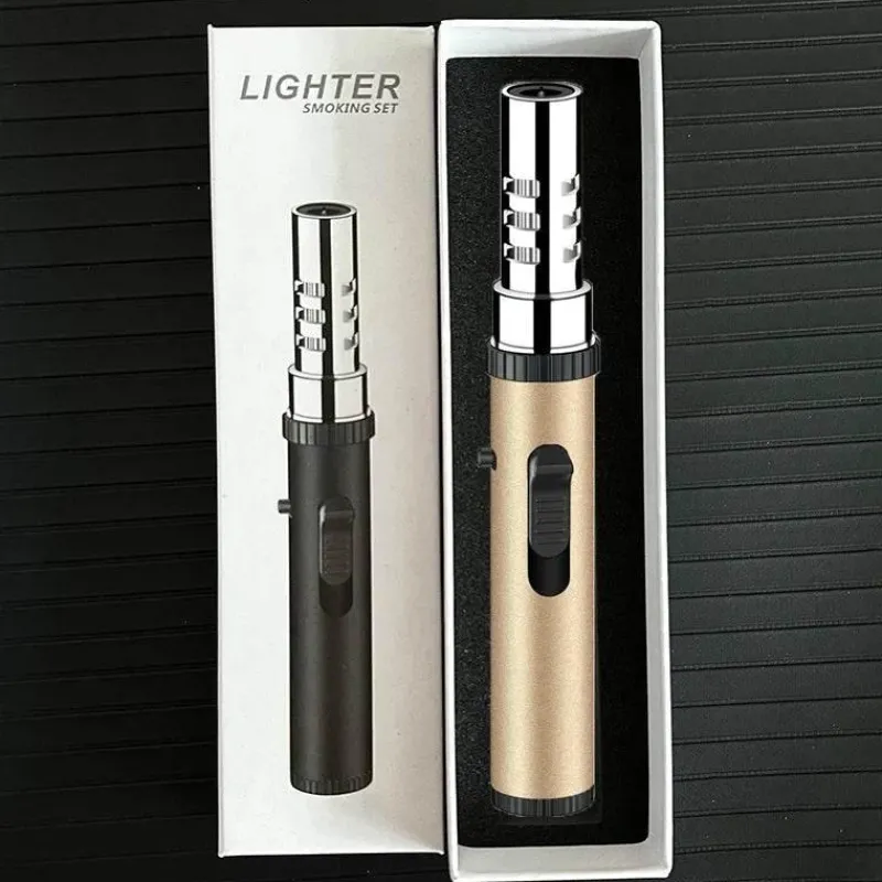 The Outdoor Vault Camping-Werkzeuge|Camping Im Freien-Turbo-Fackelfeuerzeug – Winddichtes Camping-Flammenwerkzeug