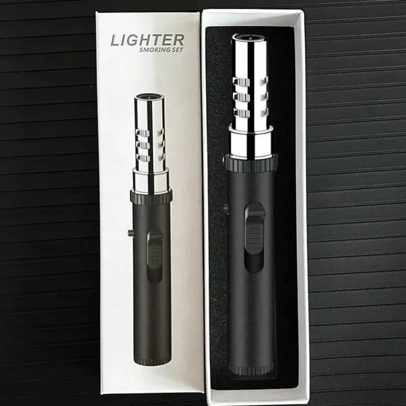 The Outdoor Vault Camping-Werkzeuge|Camping Im Freien-Turbo-Fackelfeuerzeug – Winddichtes Camping-Flammenwerkzeug